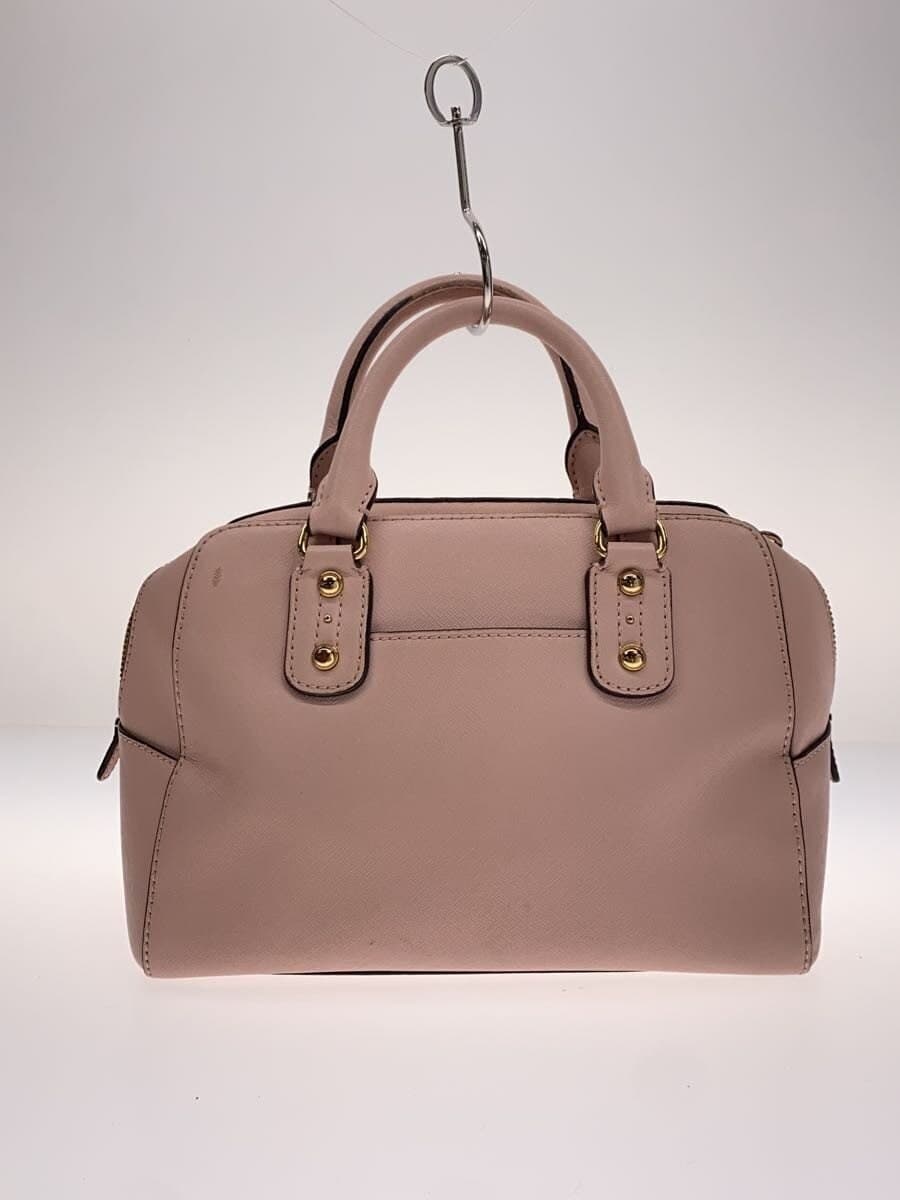 MICHAEL KORS Shoulder Bag Leather PNK Solid OB-1602 3