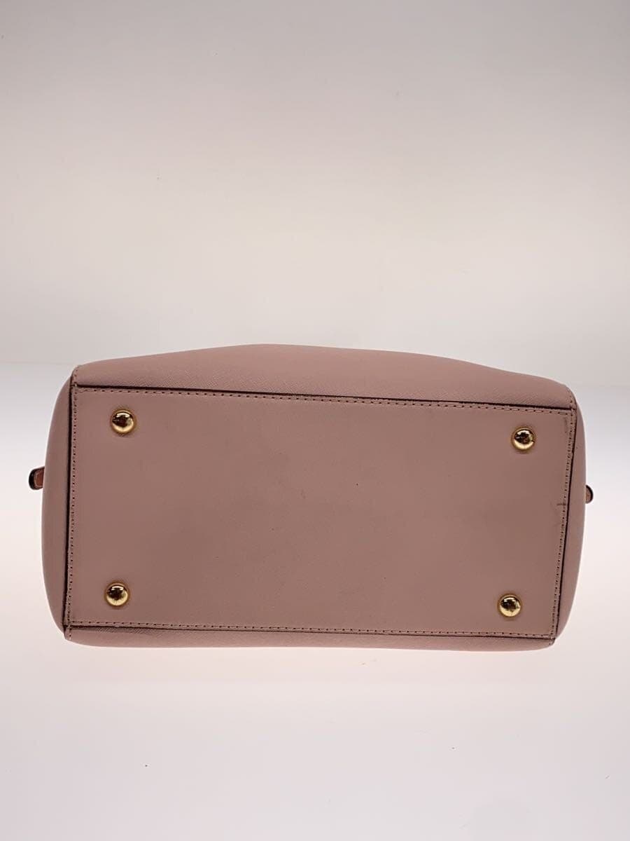 MICHAEL KORS Shoulder Bag Leather PNK Solid OB-1602 4