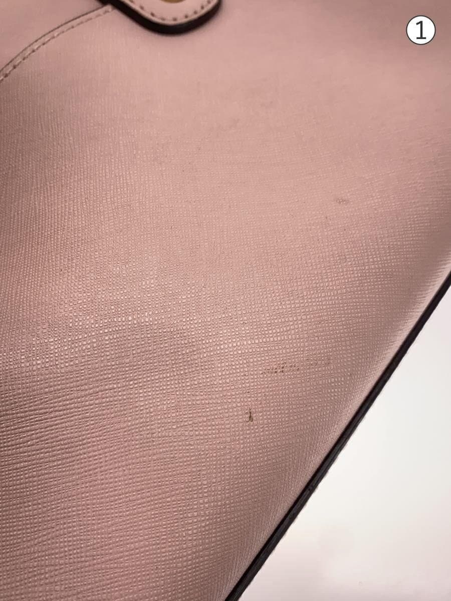 MICHAEL KORS Shoulder Bag Leather PNK Solid OB-1602 7