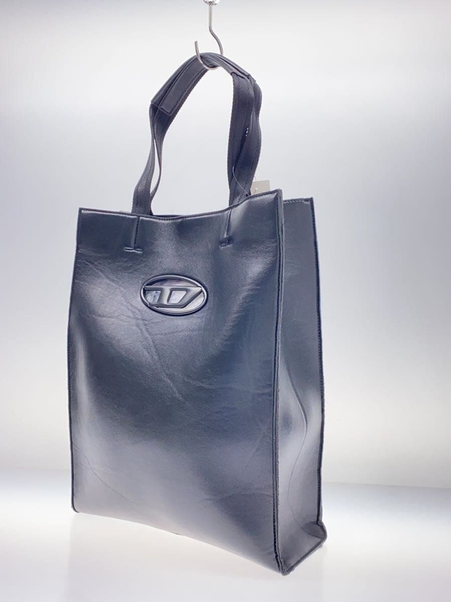 DIESEL Tote Bag Faux Leather BLK 2