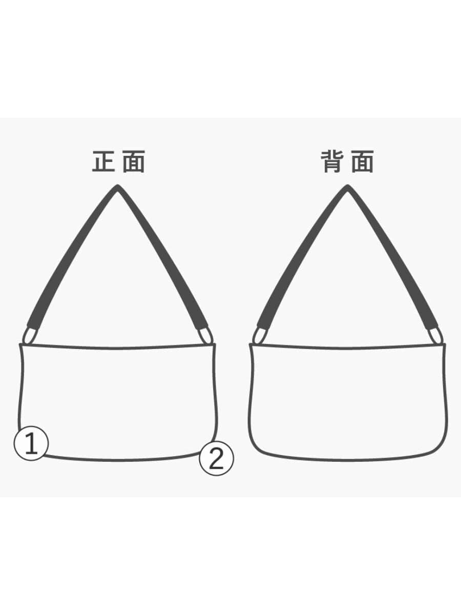 H 1203 MANO FECE Shoulder Bag Leather BRW Solid 9