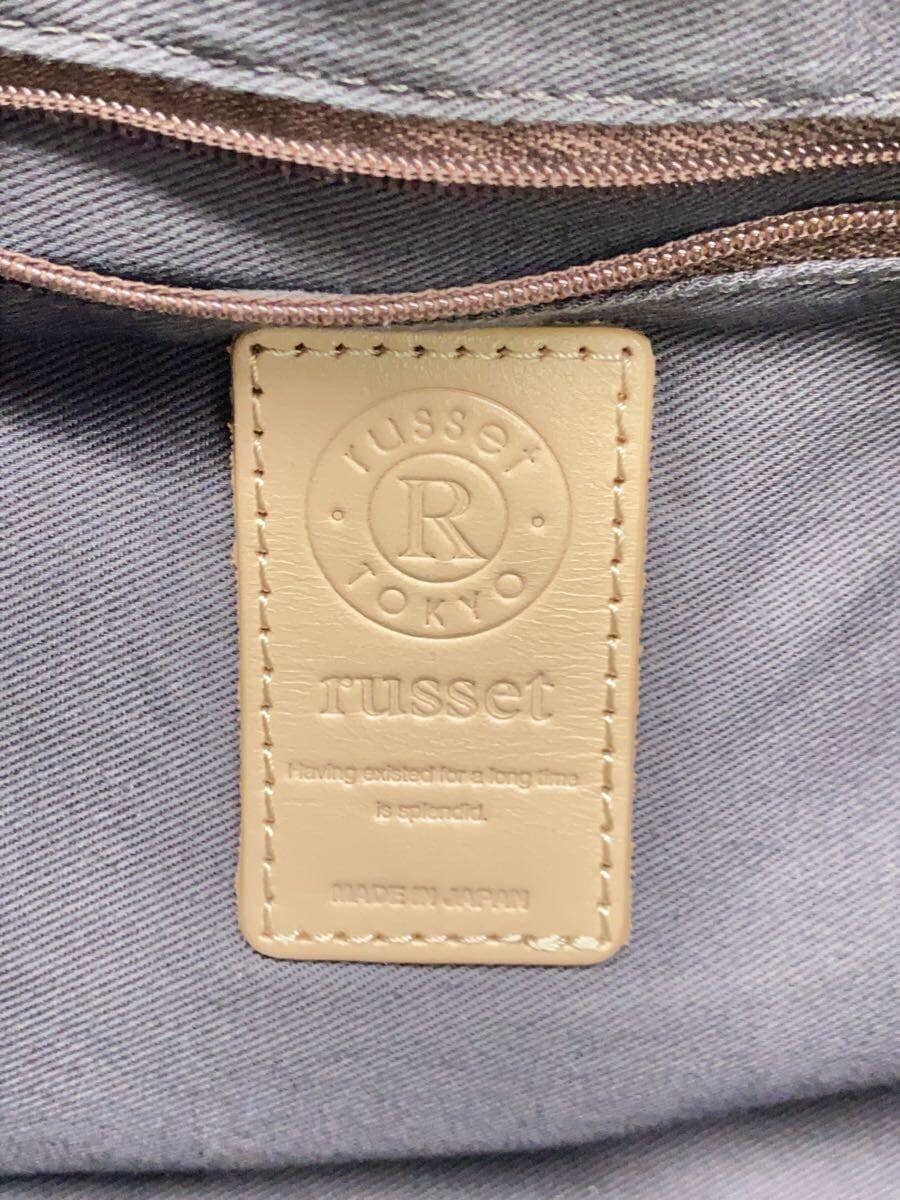 russet Tote Bag GRY All Over Pattern 5