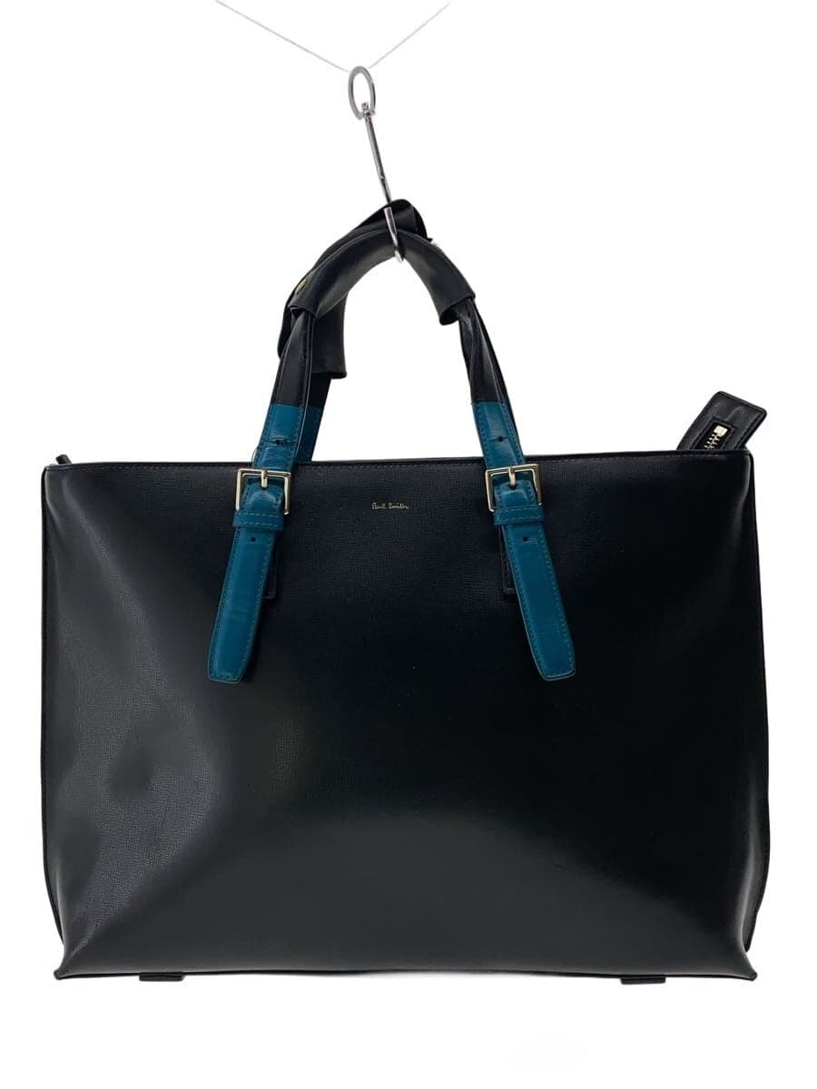 Paul Smith Tote Bag Leather BLK
