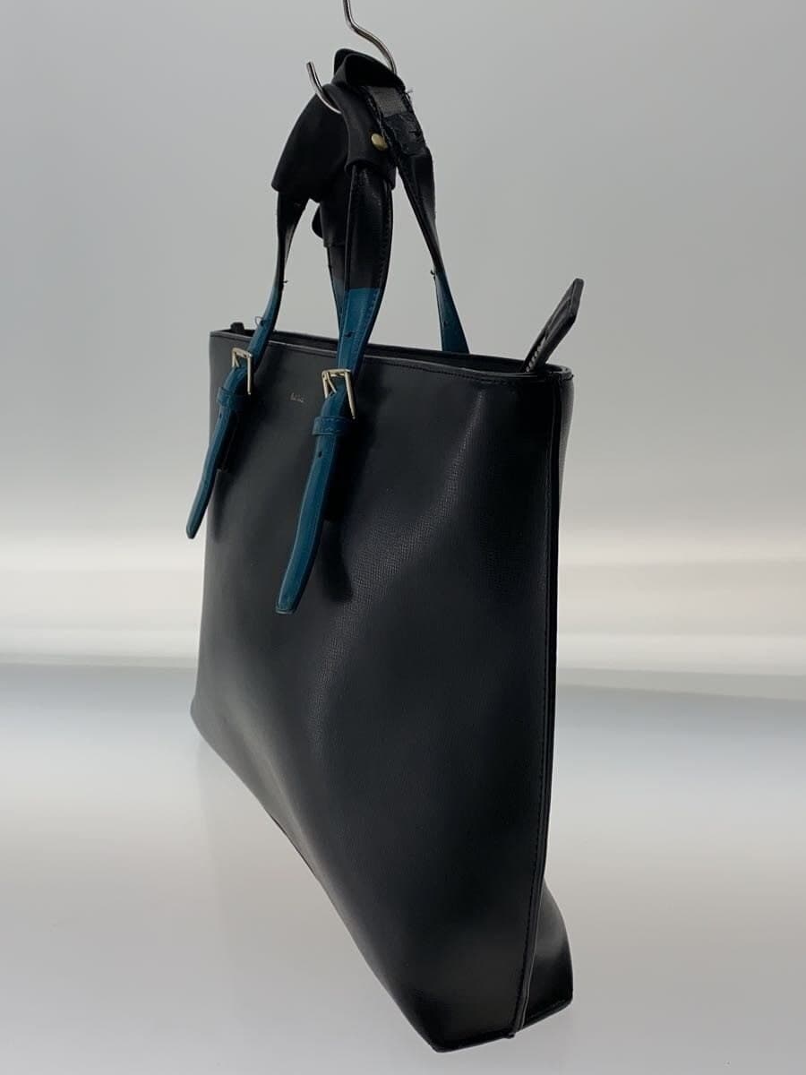 Paul Smith Tote Bag Leather BLK 2