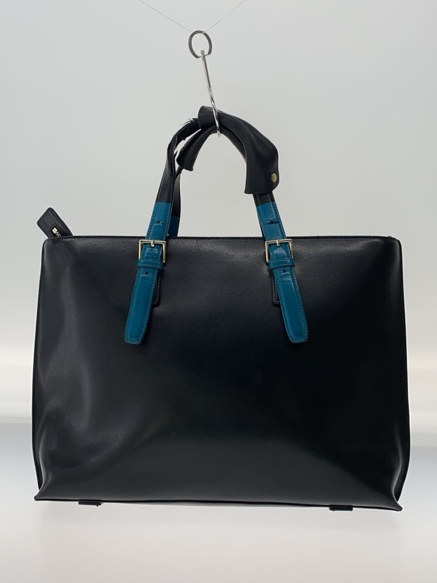 Paul Smith Tote Bag Leather BLK 3