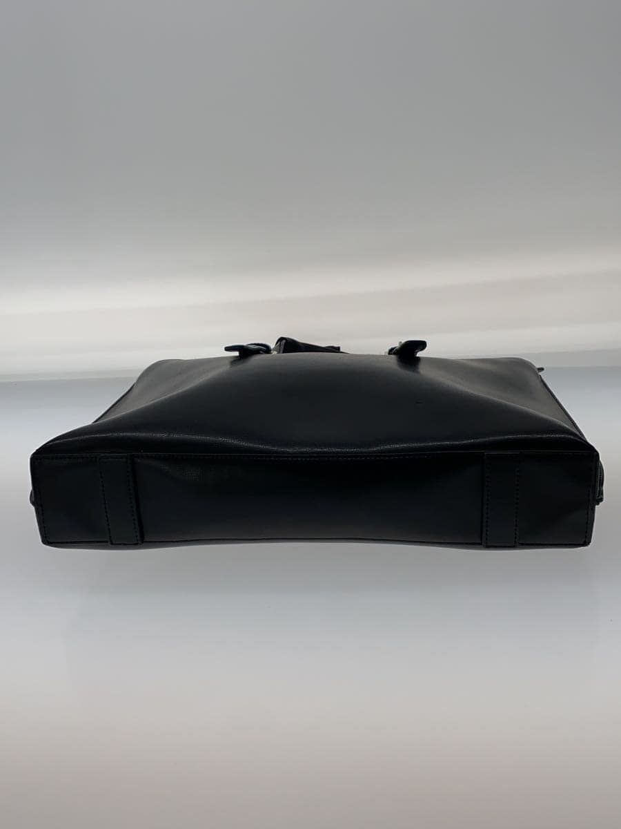 Paul Smith Tote Bag Leather BLK 4