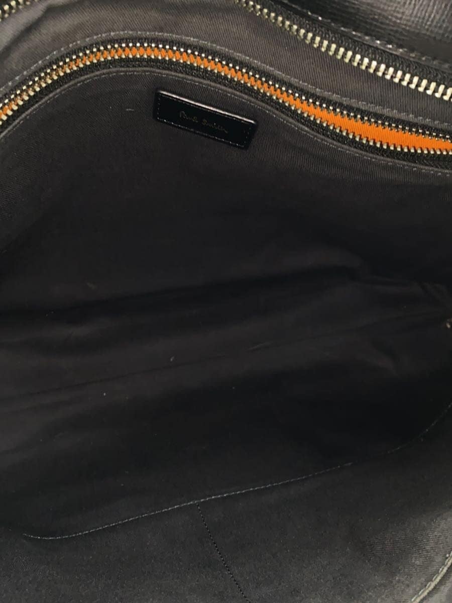 Paul Smith Tote Bag Leather BLK 6