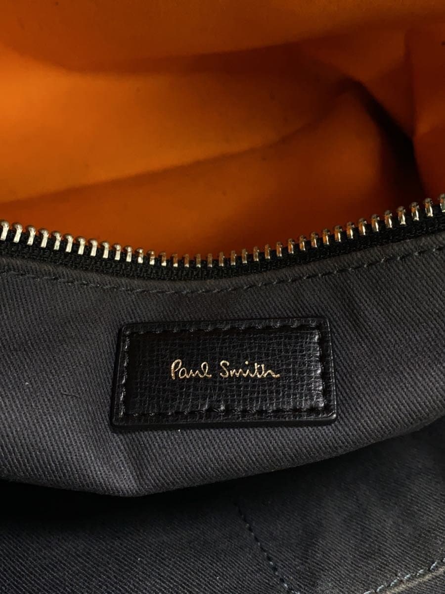 Paul Smith Tote Bag Leather BLK 7