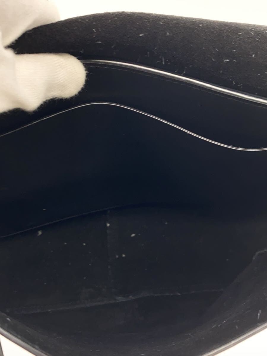 Theory shoulder bag leather BLK 6