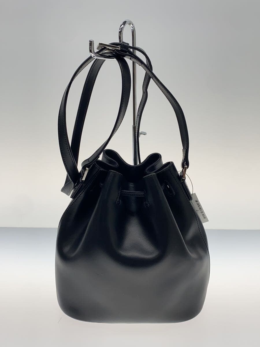 agnes b. Bag Leather Black 3
