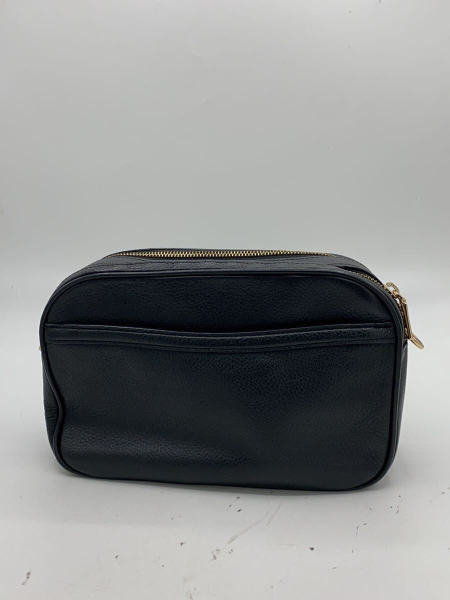 COACH Shoulder Bag Leather BLK Solid f39856 3