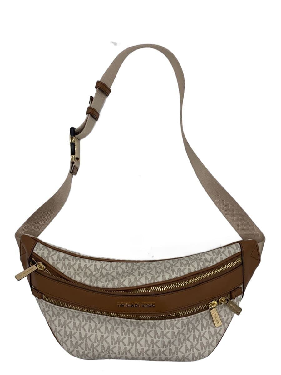 MICHAEL KORS Shoulder Bag WHT All Over Pattern 35t9gy9n8b