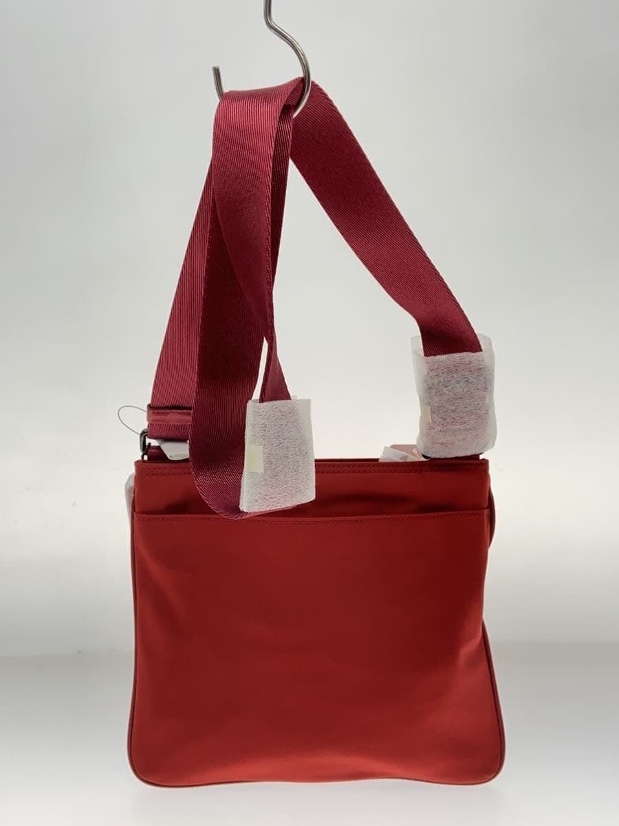 COACH Shoulder Bag Nylon RED F22346 3