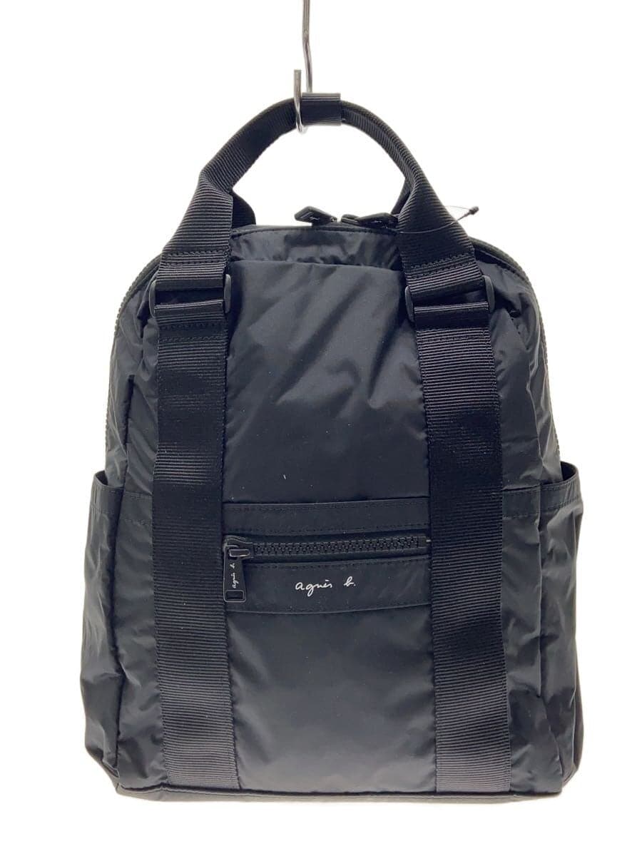 agnes b. backpack -- BLK qat01-05