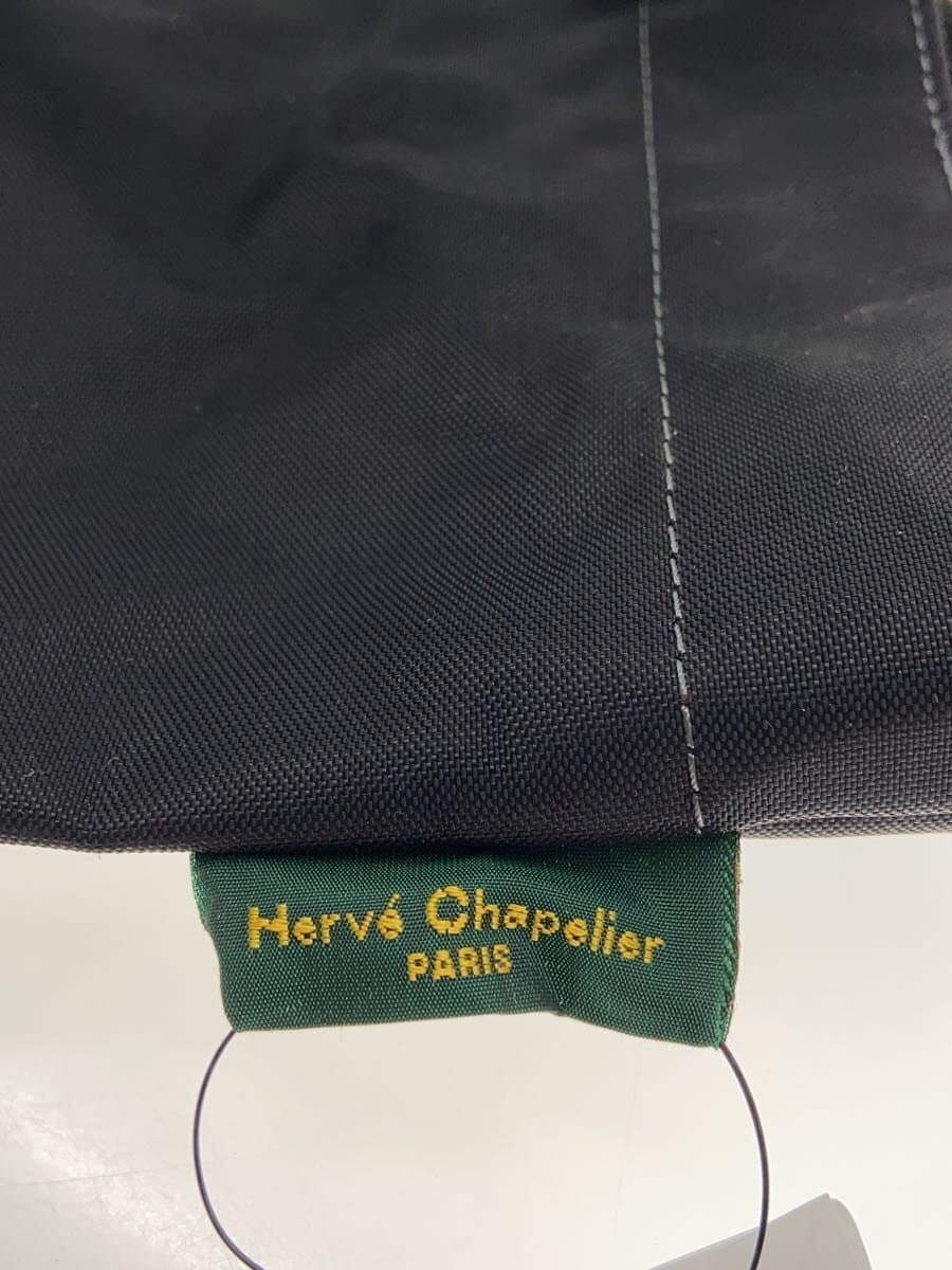 Herve Chapelier tote bag nylon BLK solid color 5