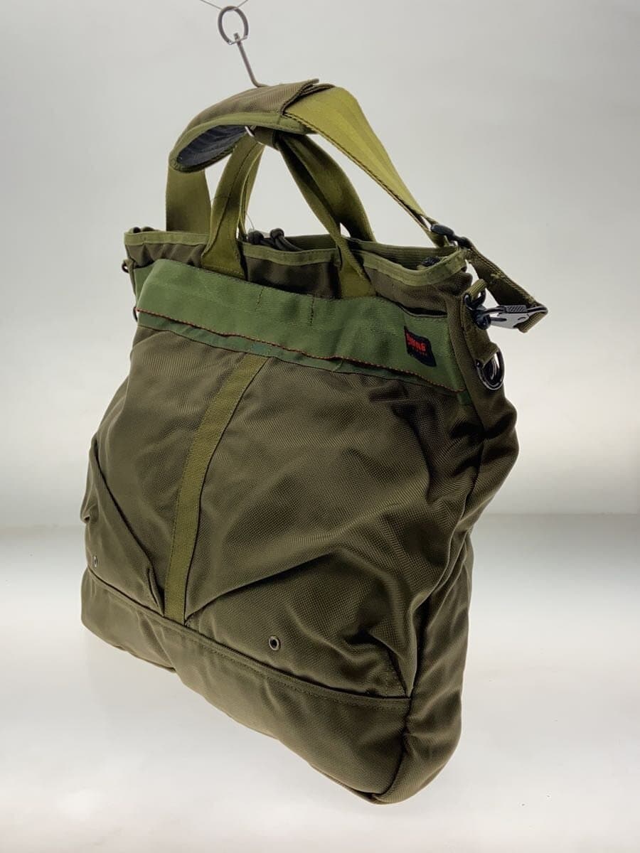 BRIEFING Shoulder Bag Nylon KHK Solid Color Stealth Helmet Bag 2