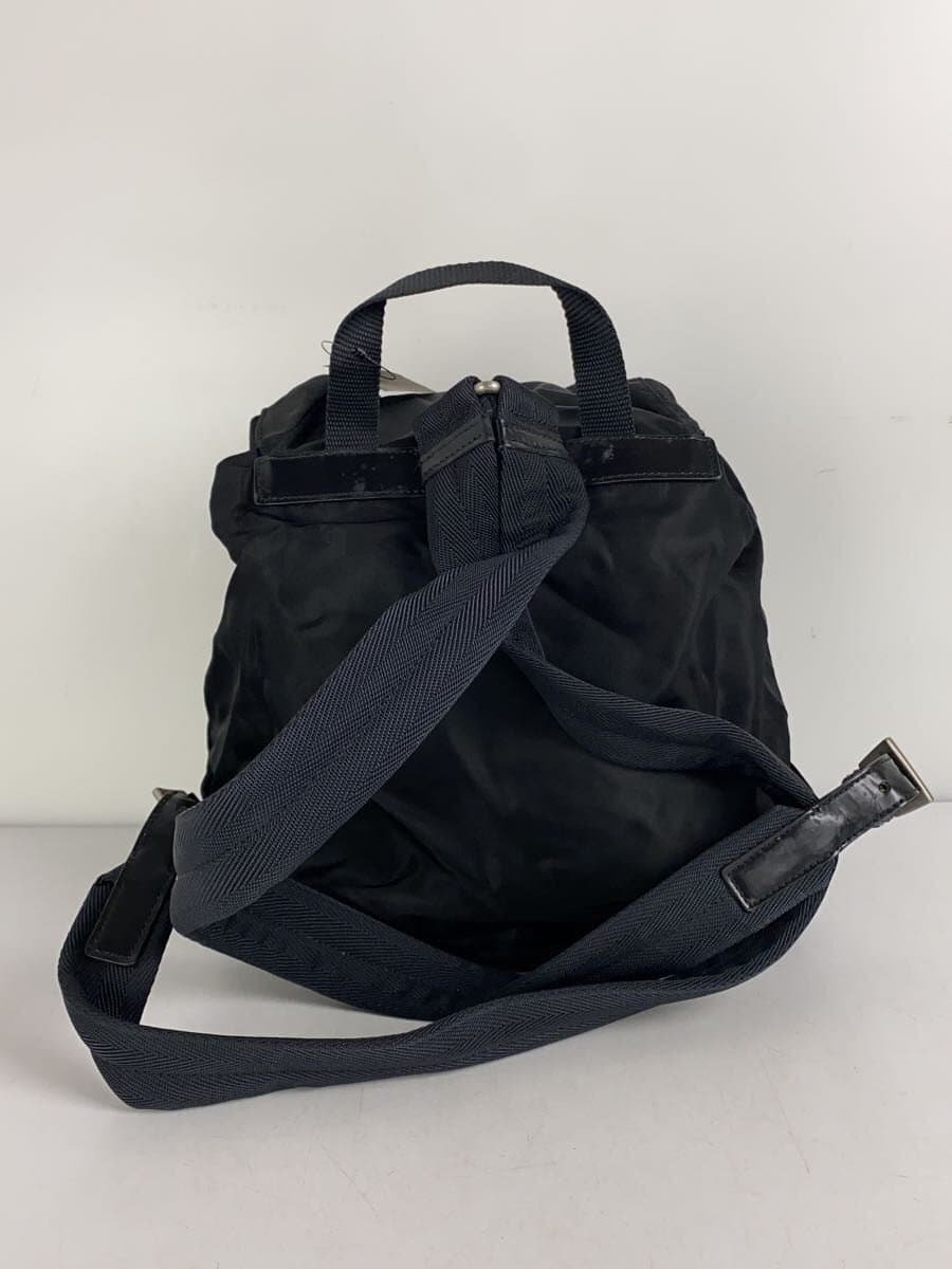 PRADA Backpack Nylon Black 3