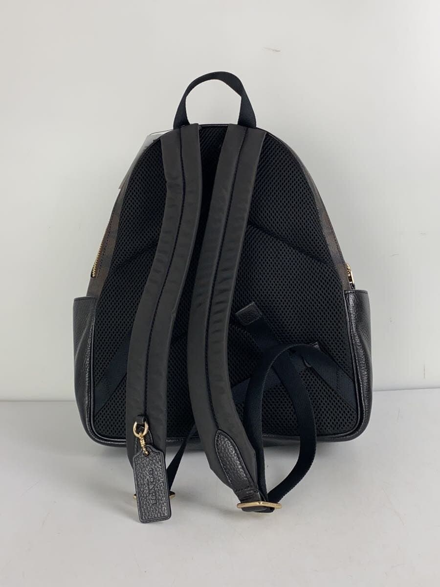 COACH Backpack PVC Brown All Over Pattern 5671 3