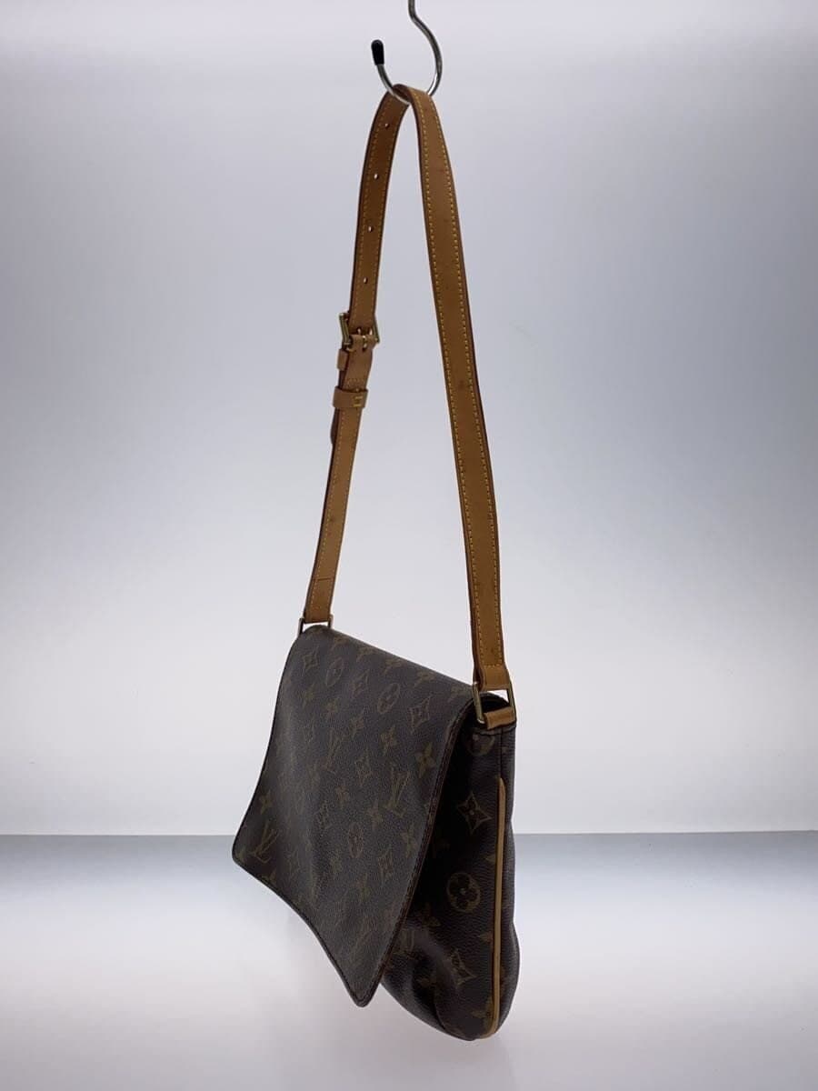 LOUIS VUITTON Musette Tango_Monogram Canvas_Long Shoulder PVC BRW 2