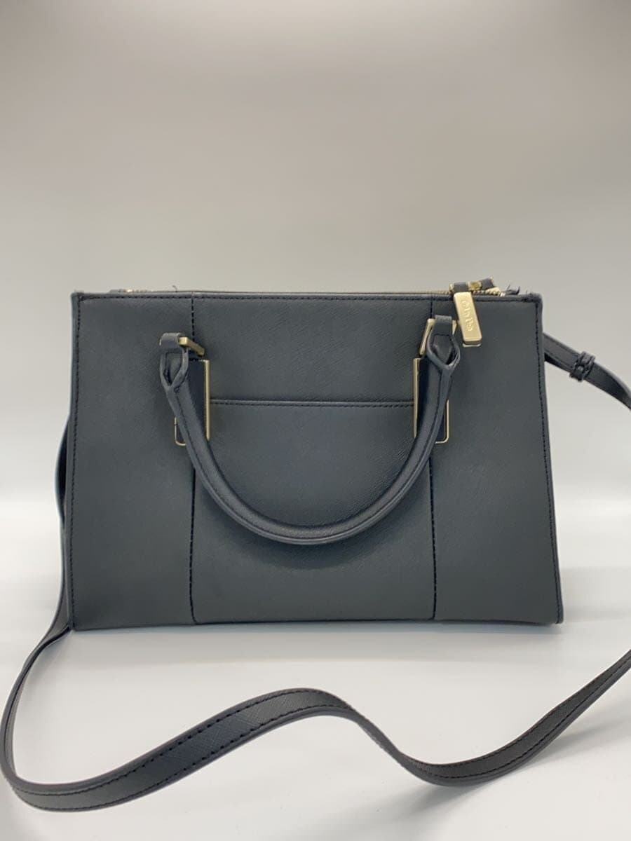 Calvin Klein Shoulder Bag Leather BLK 3