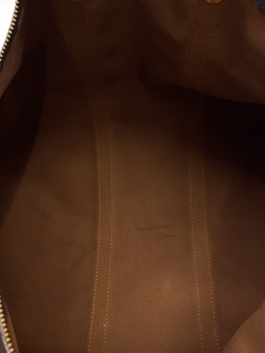 LOUIS VUITTON Keepall 50_Monogram Canvas PVC BRW 6
