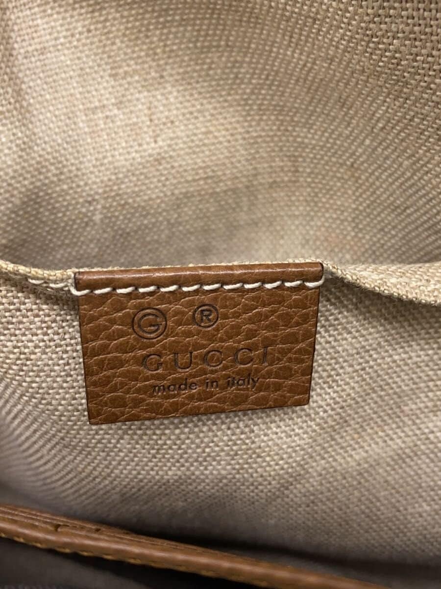 GUCCI Shoulder Bag_GG Canvas Canvas BEG 5