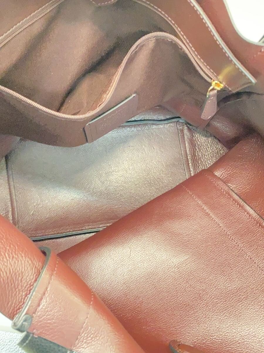 COACH tote bag leather cv996 6