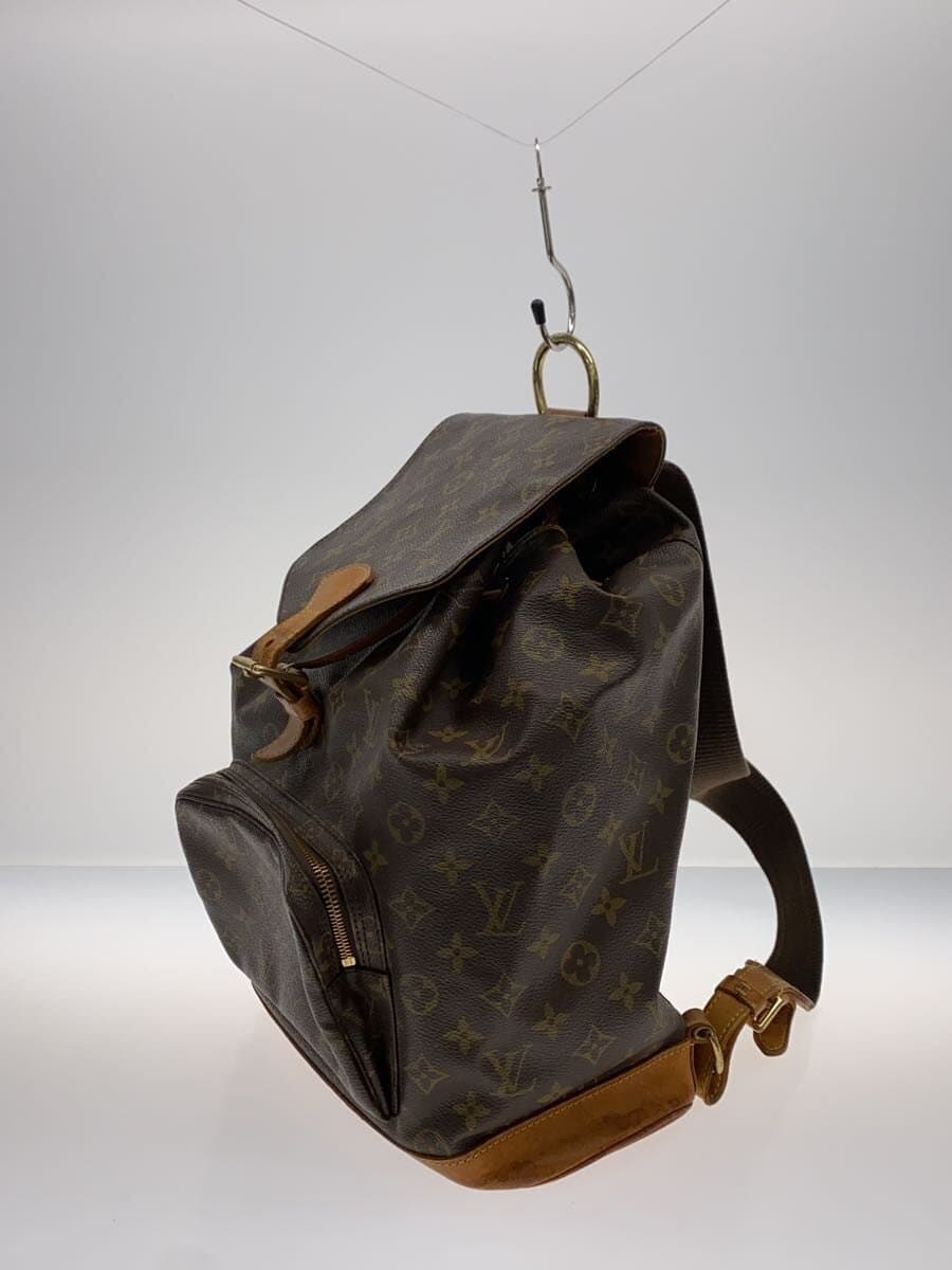 LOUIS VUITTON Montsouris _Monogram Canvas PVC BRW 2