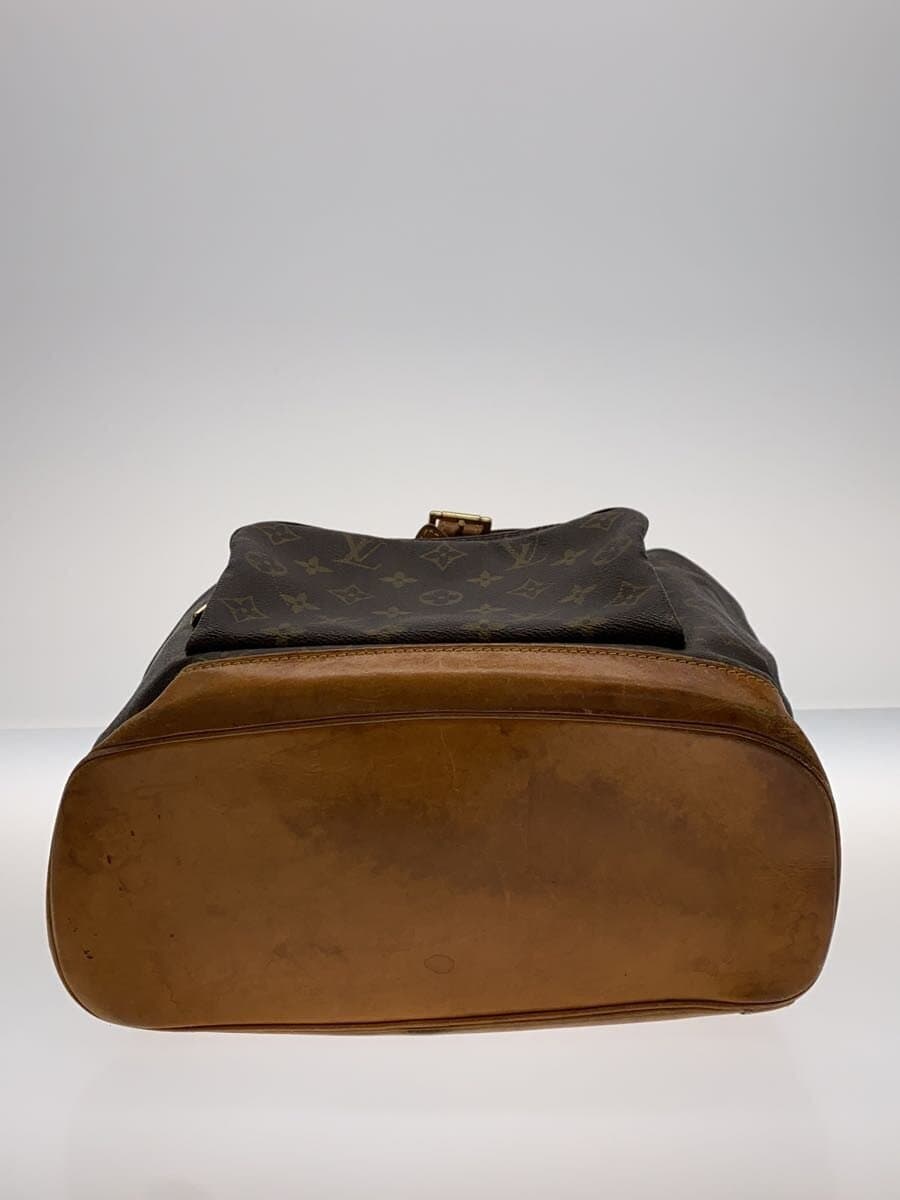 LOUIS VUITTON Montsouris _Monogram Canvas PVC BRW 4