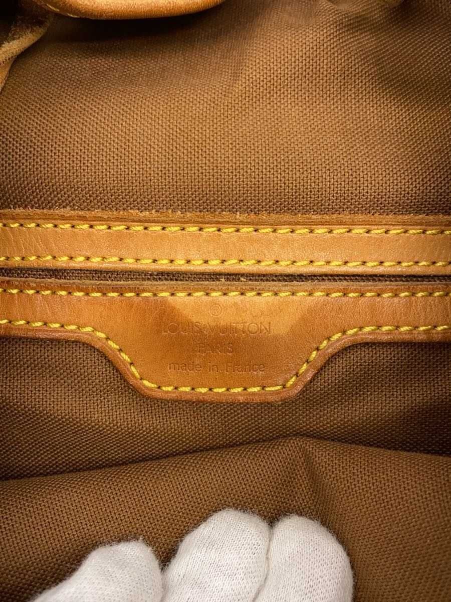 LOUIS VUITTON Montsouris _Monogram Canvas PVC BRW 5