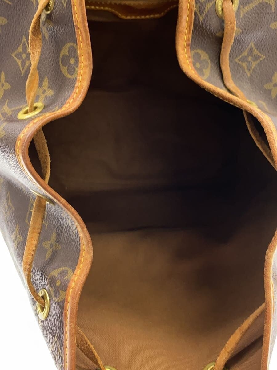 LOUIS VUITTON Montsouris _Monogram Canvas PVC BRW 6