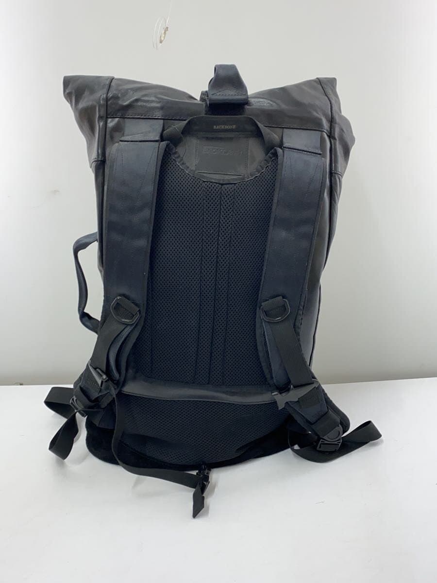 ISAMU KATAYAMA BACKLASH Backpack Leather BLK Solid 3