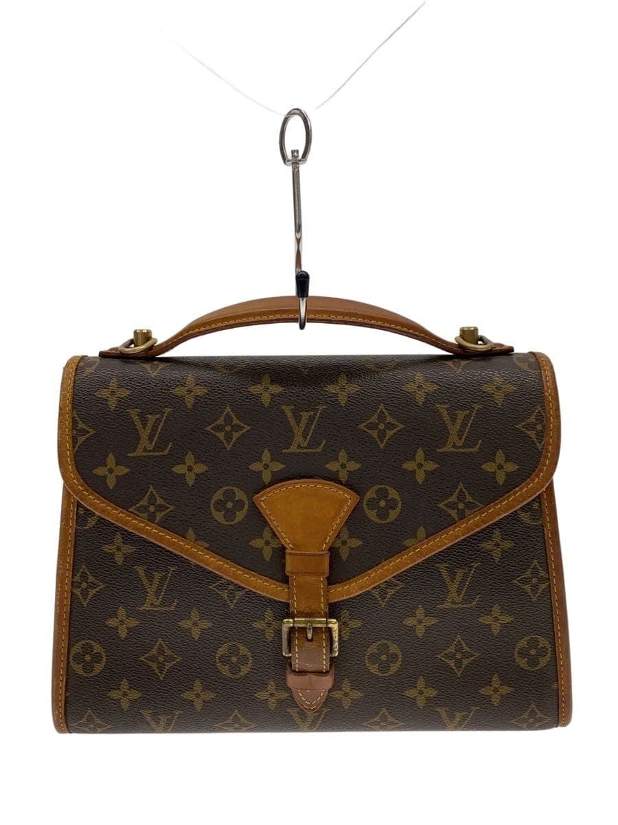LOUIS VUITTON Bel Air _Monogram Canvas PVC BRW All Over Pattern