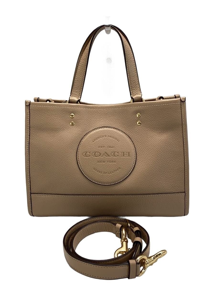 COACH Tote Bag Leather BEG G2339-C2004