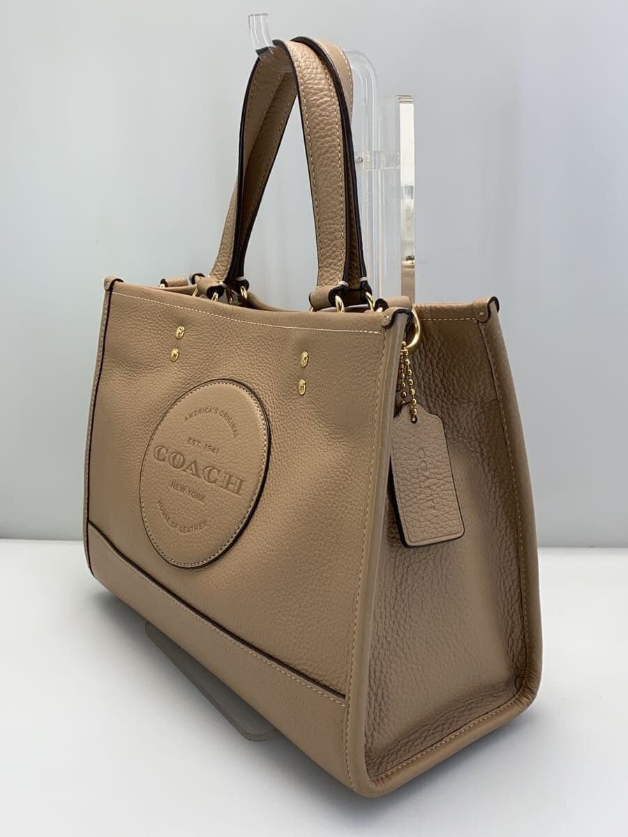COACH Tote Bag Leather BEG G2339-C2004 2
