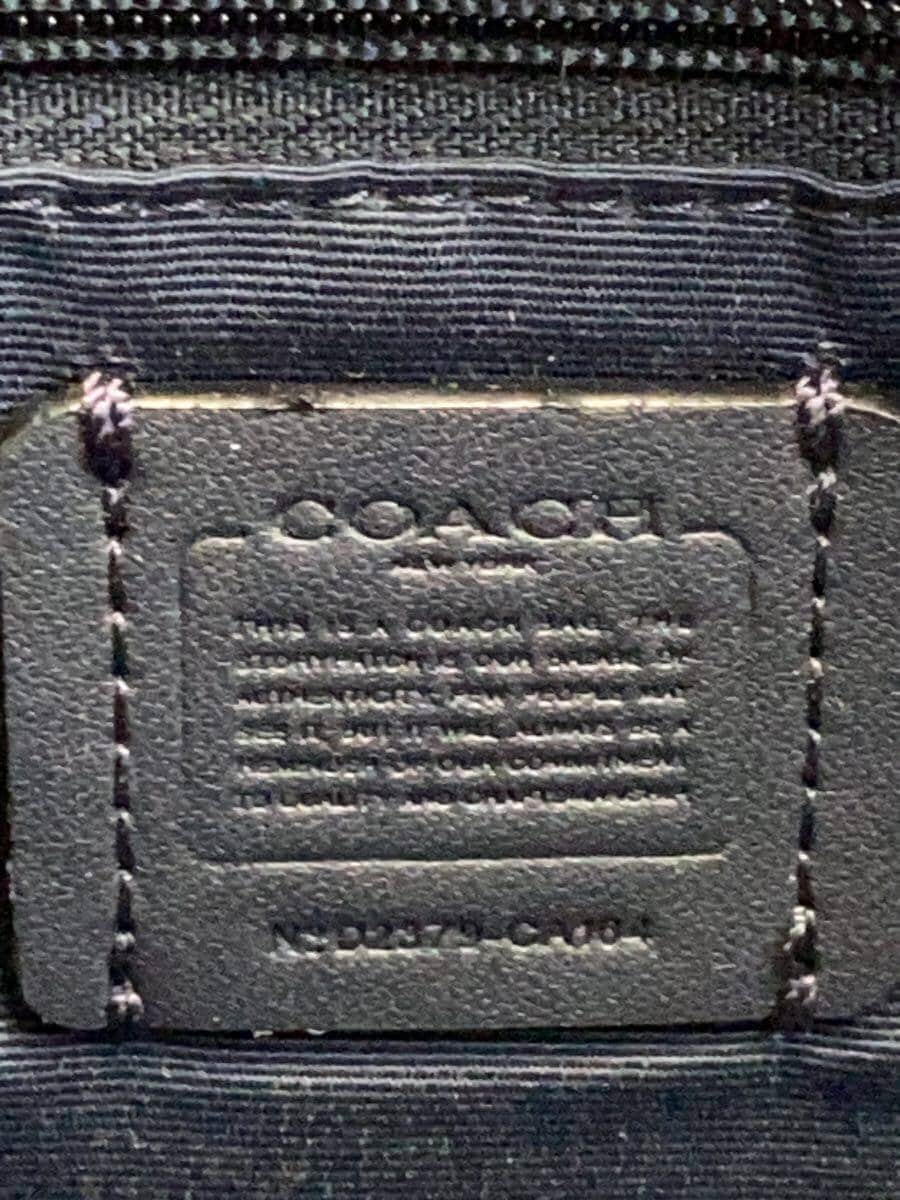 COACH Shoulder Bag Leather BLU Solid D2379-CA184 5