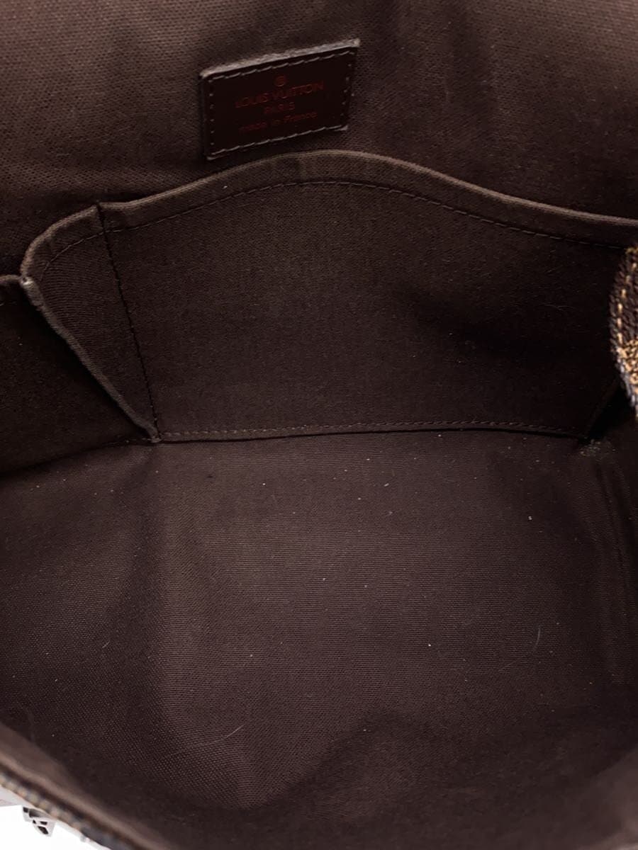 LOUIS VUITTON Reporter Melville _Damier Ebene PVC BRW All Over Pattern 6