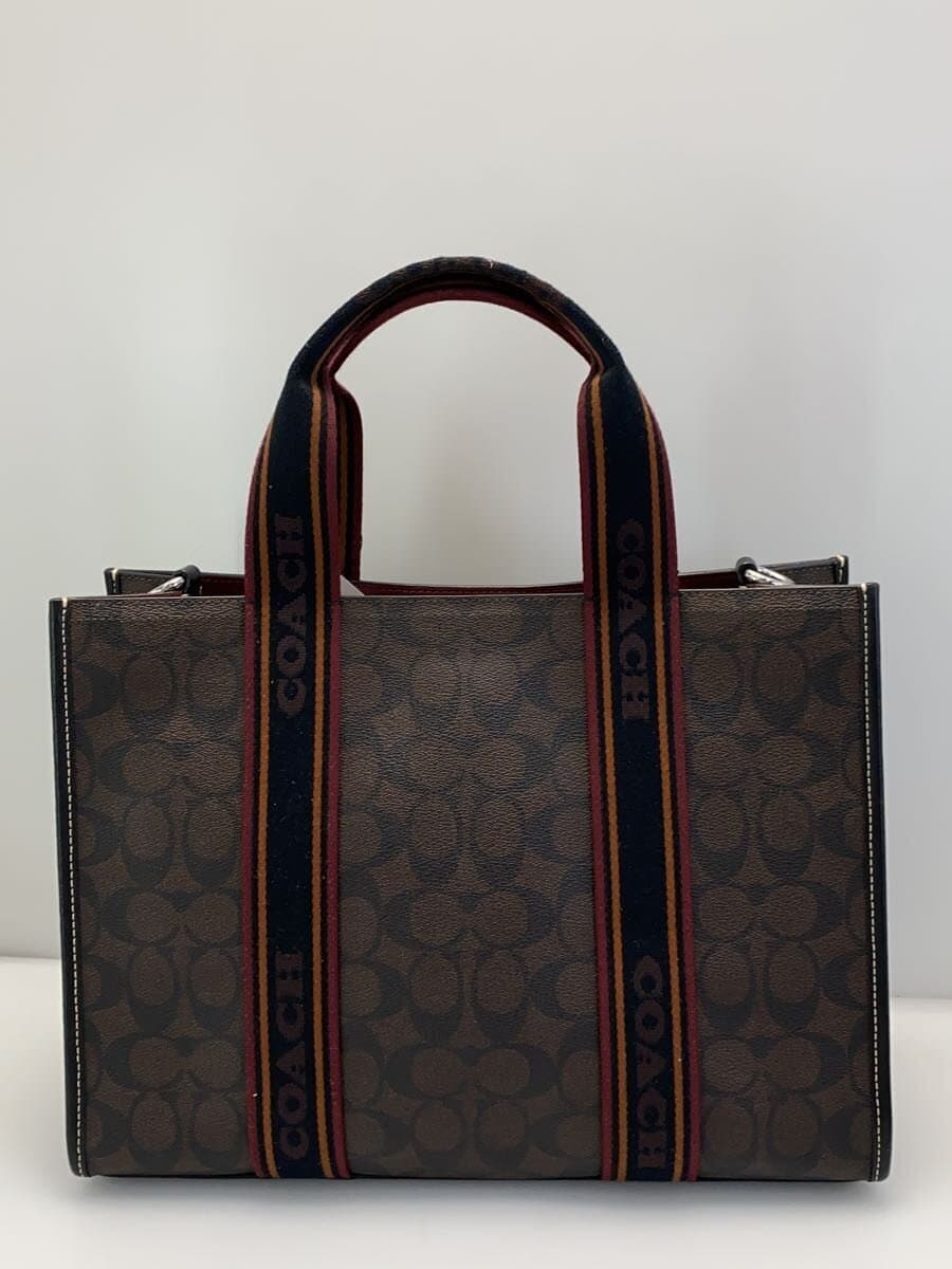 COACH Tote Bag Leather BRW All Over Pattern C2477-CU994 3