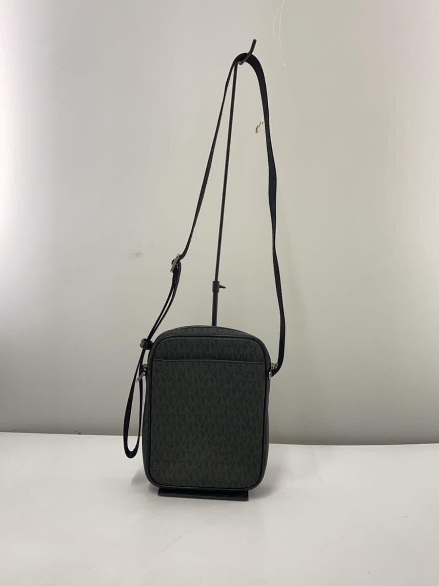 MICHAEL KORS Shoulder Bag Signature Black All Over Pattern PA-2008 3