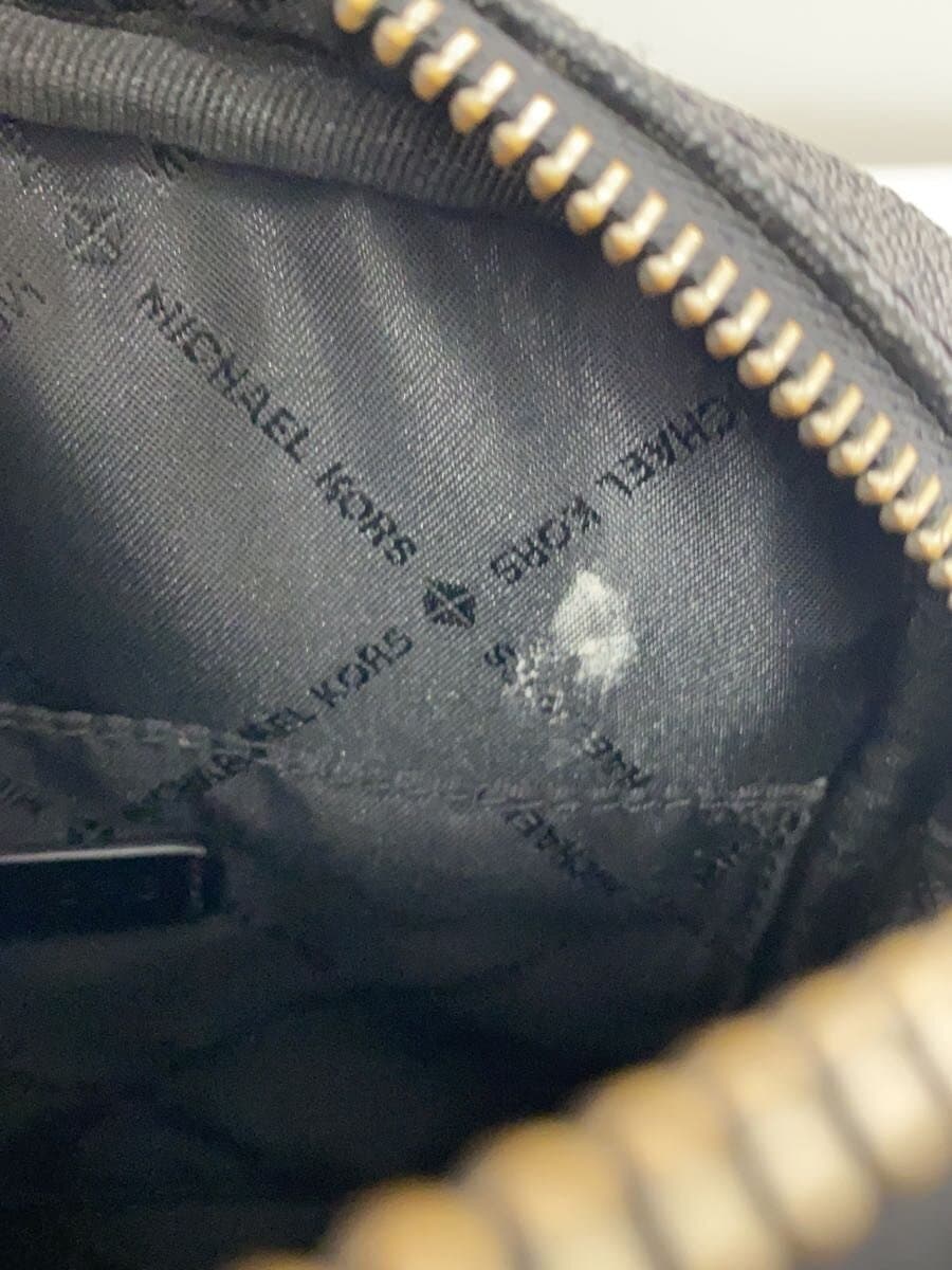 MICHAEL KORS Shoulder Bag Signature Black All Over Pattern PA-2008 7