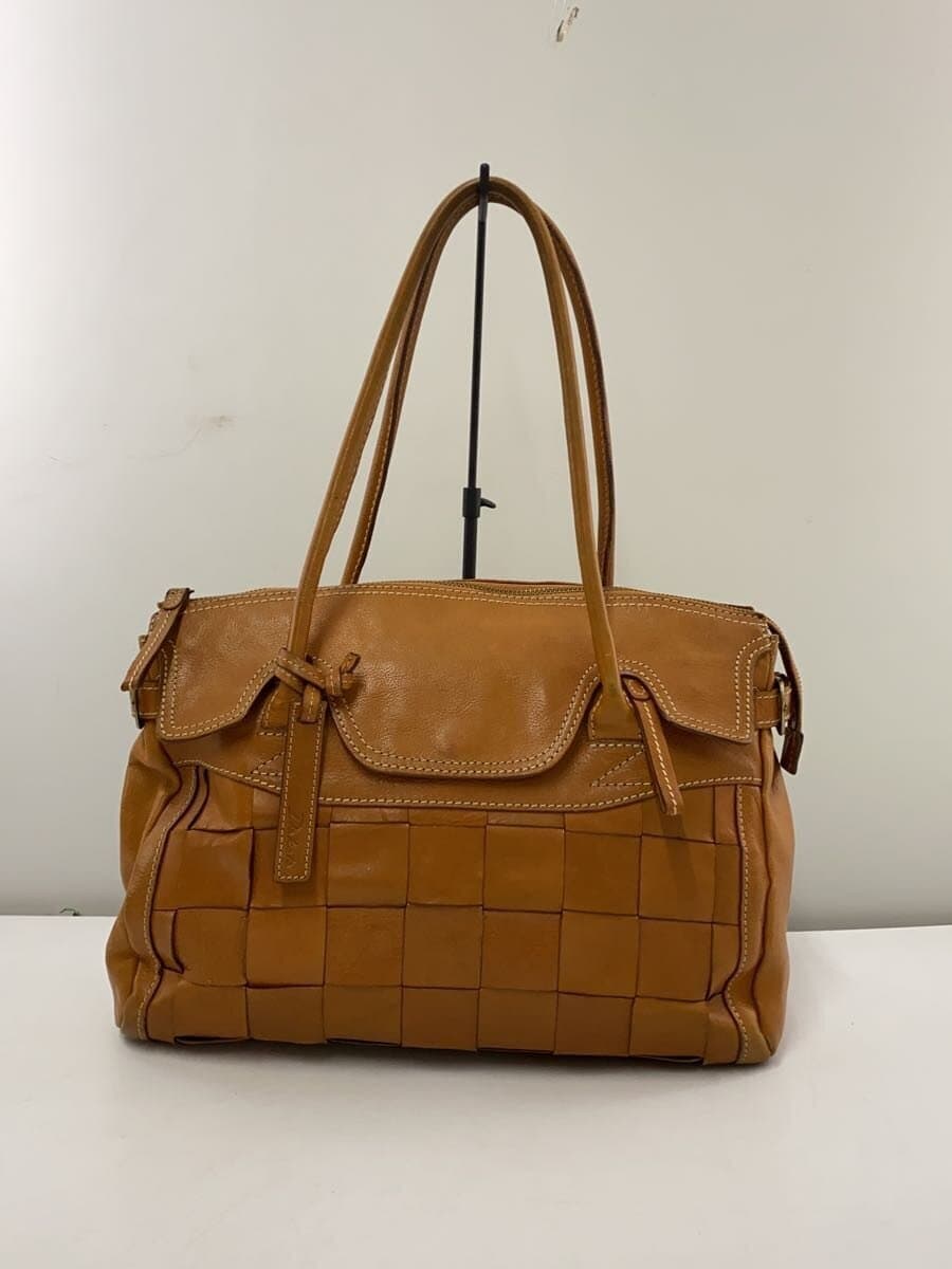 DAKOTA Handbag Leather Camel Solid 3