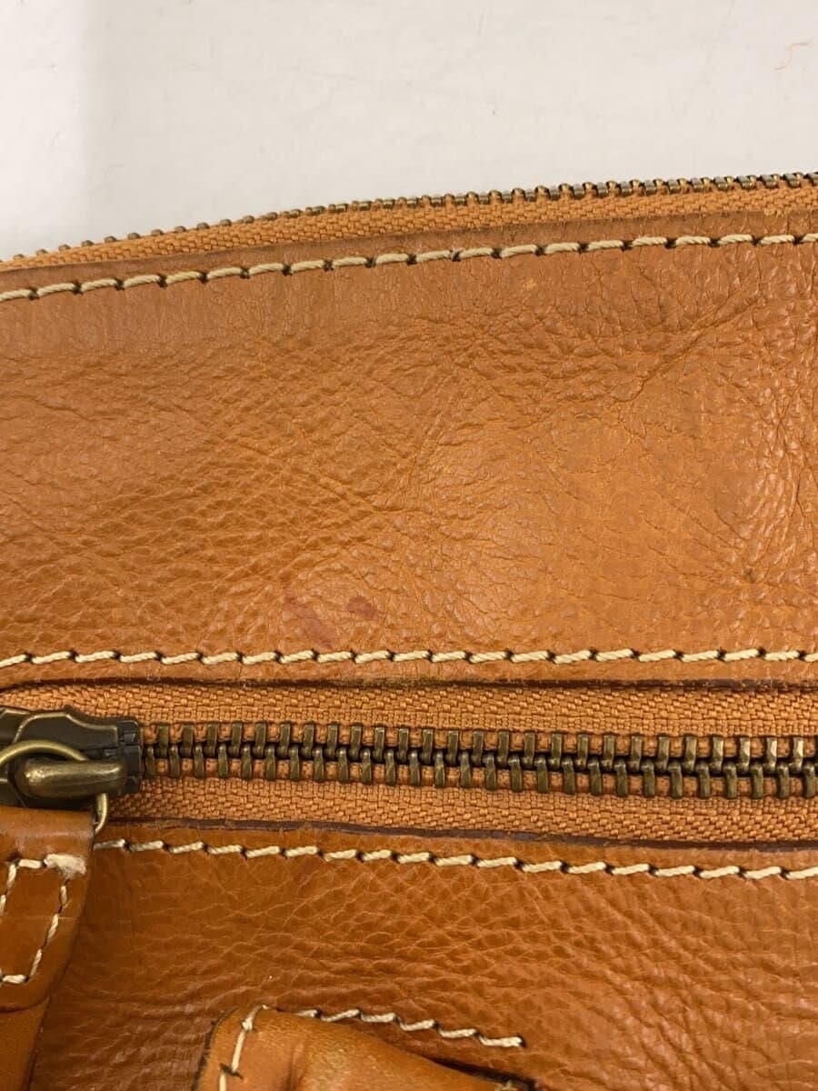 DAKOTA Handbag Leather Camel Solid 8