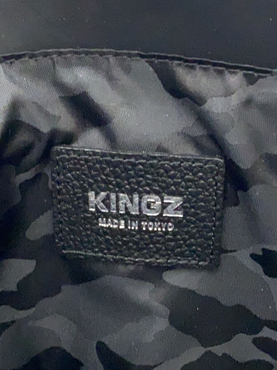 Samantha KINGZ Samantha Thavasa Kings Tote Bag Leather White Check 5