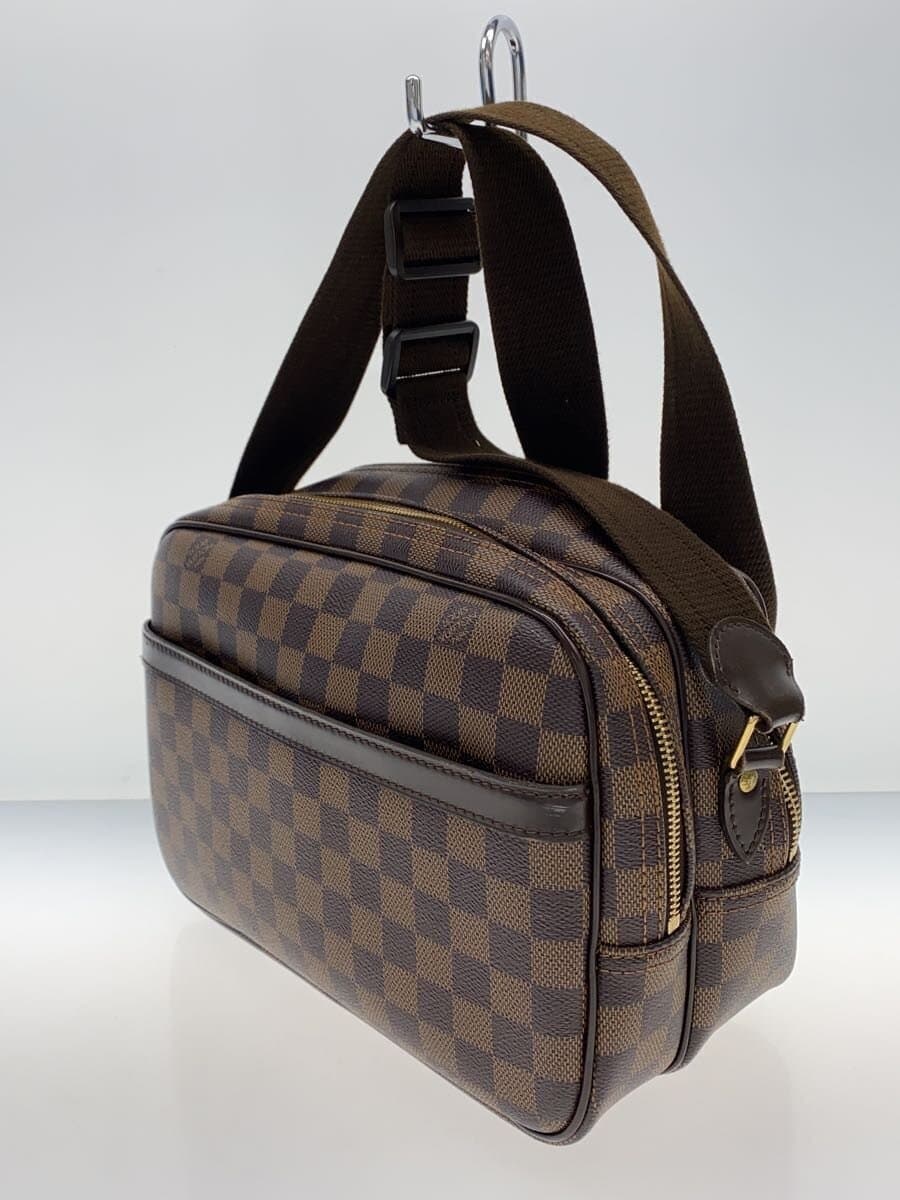LOUIS VUITTON Reporter PM_Damier Ebene PVC BRW All Over Pattern 2