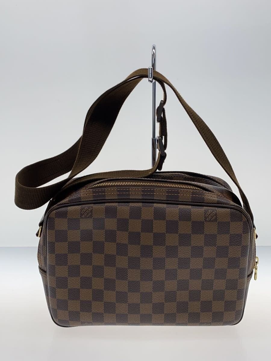 LOUIS VUITTON Reporter PM_Damier Ebene PVC BRW All Over Pattern 3