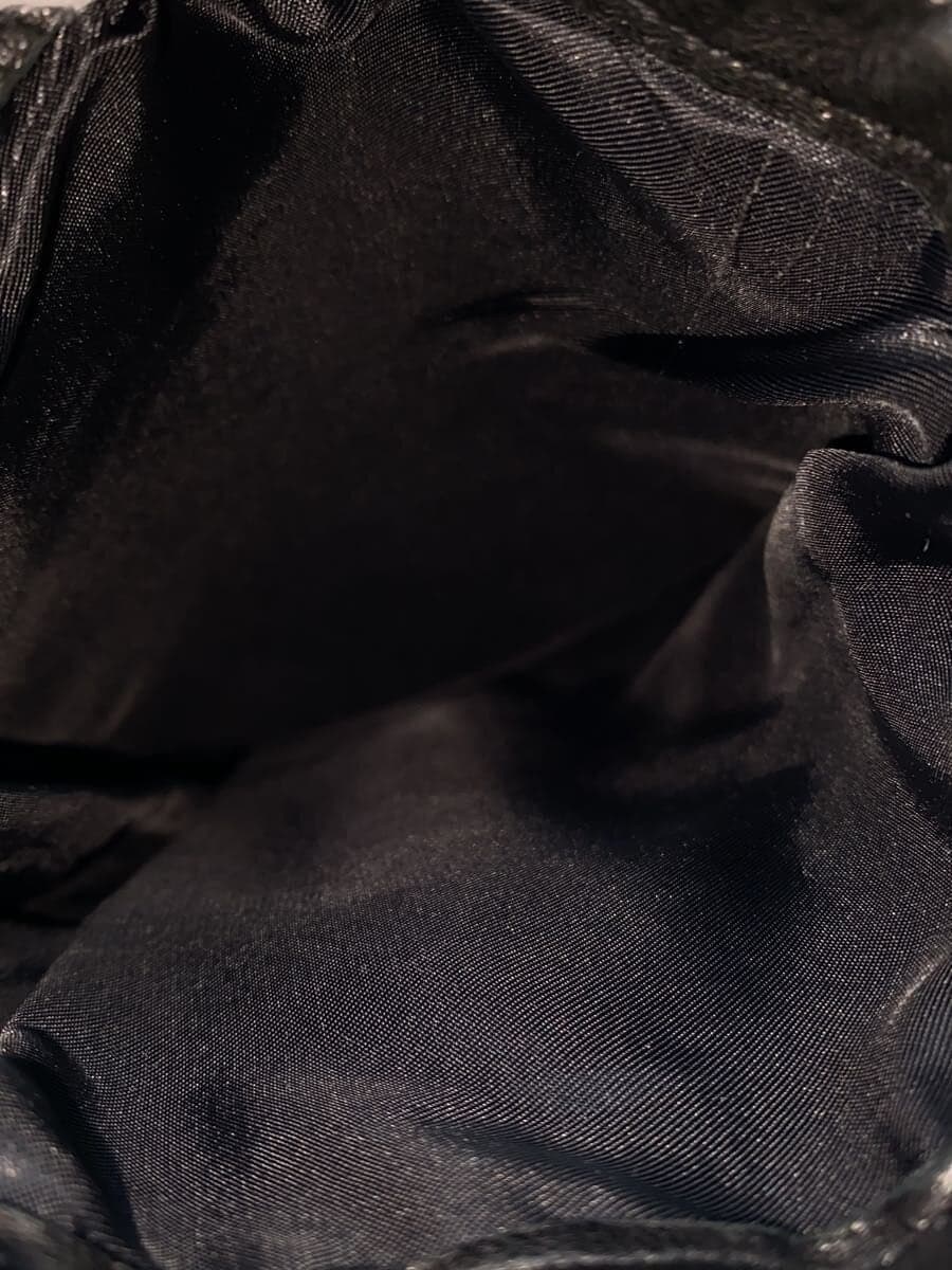 glamb Shoulder Bag Leather BLK Solid 6