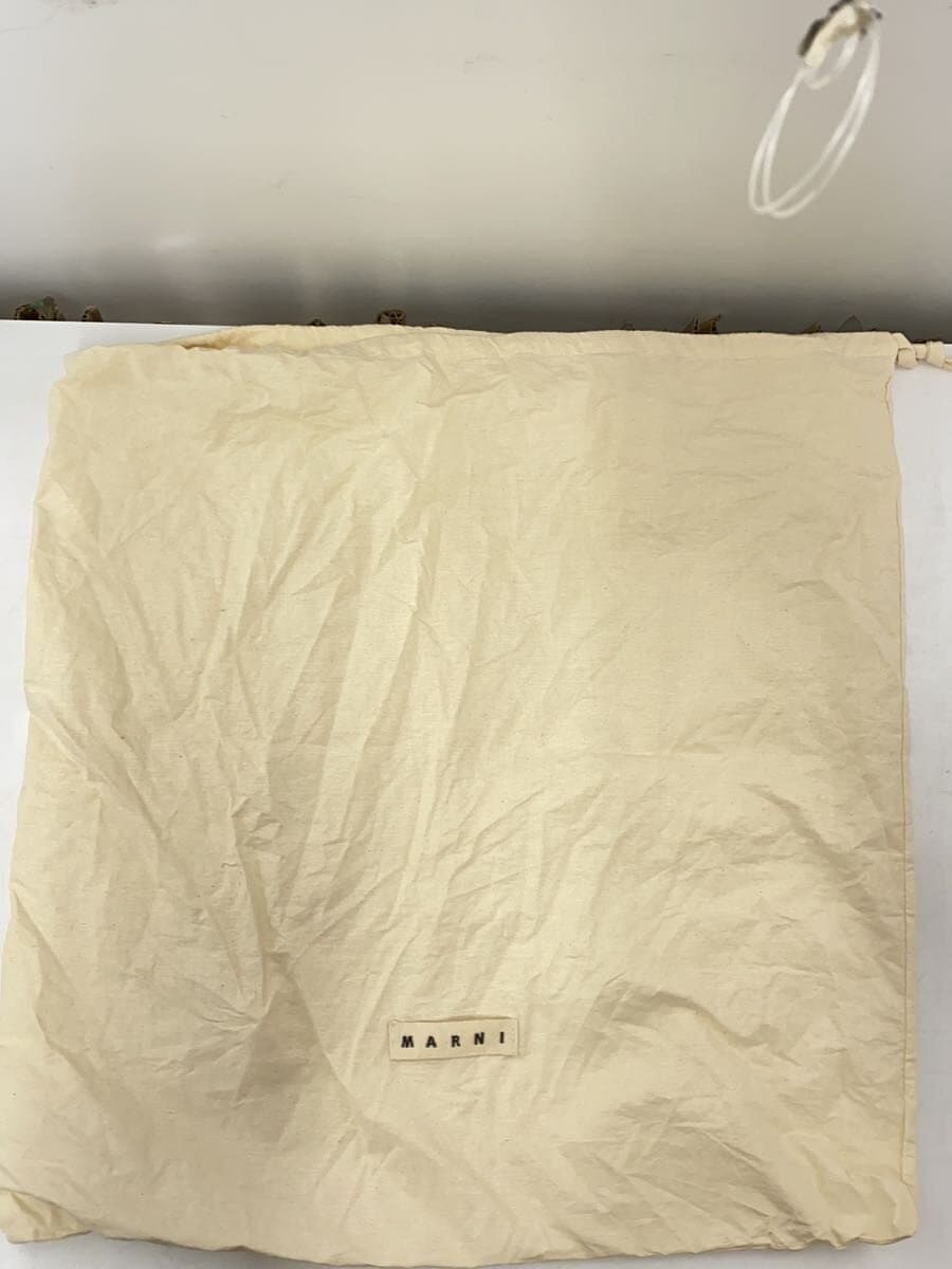 MARNI2 Colored Cellulose Tote Bag GRY Solid SHMQ0025A0 P3950 7