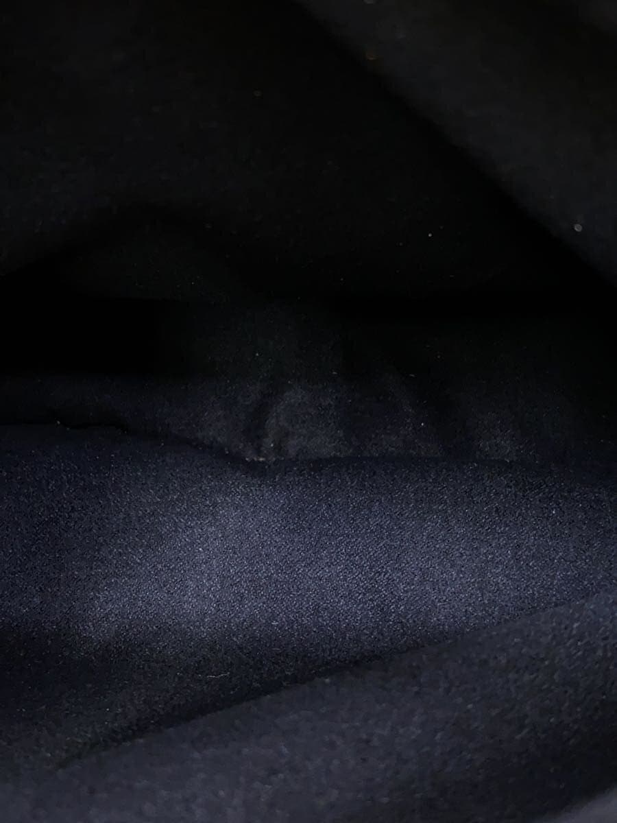 COACH Handbag Pebbled All Leather Leather Black Solid 36373 6