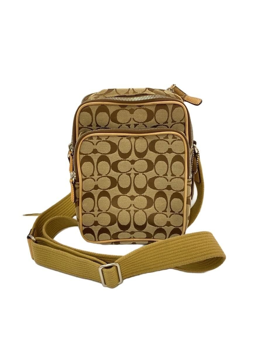 COACH Shoulder Bag_Signature Canvas BRW 4270