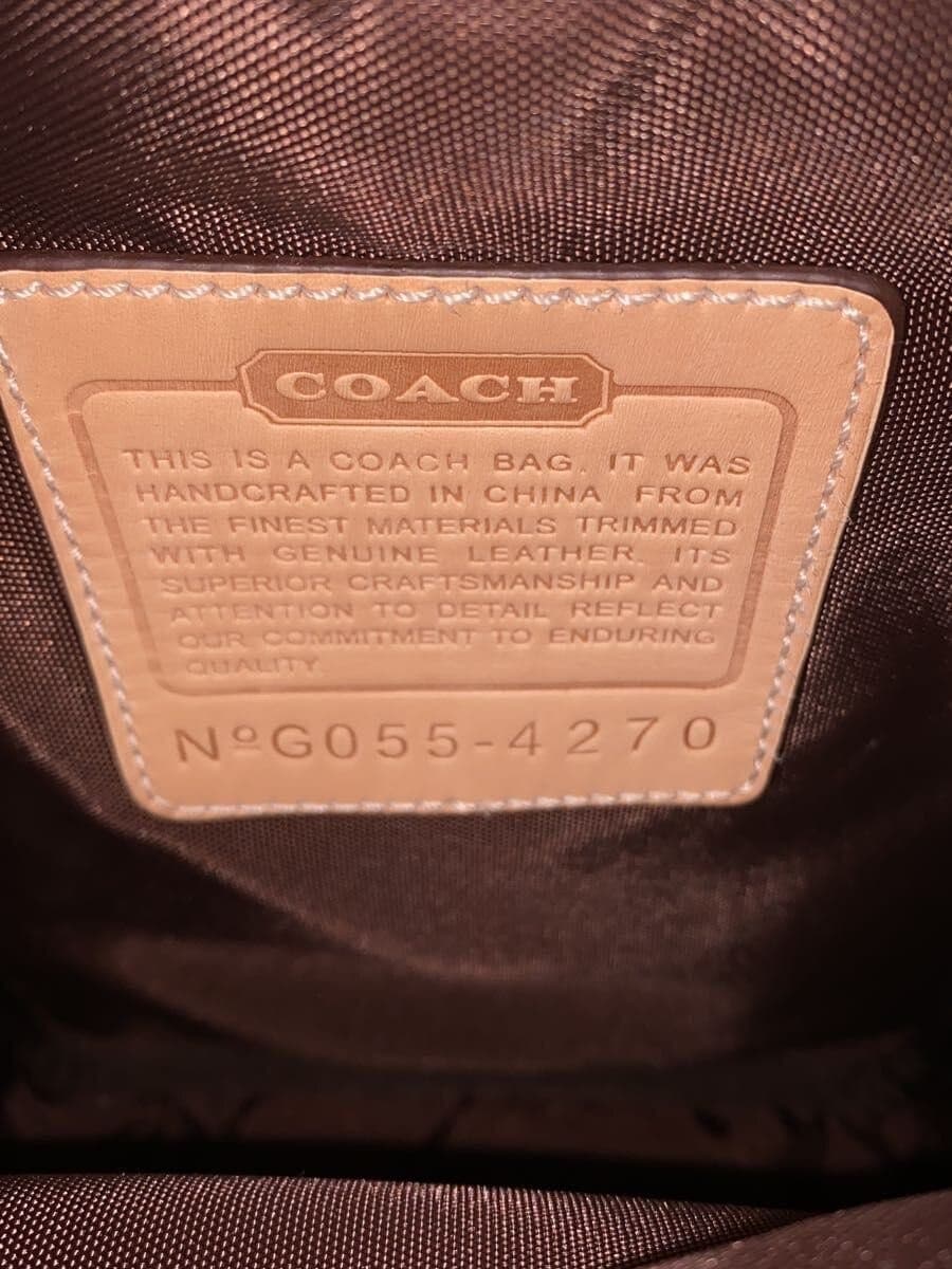 COACH Shoulder Bag_Signature Canvas BRW 4270 7